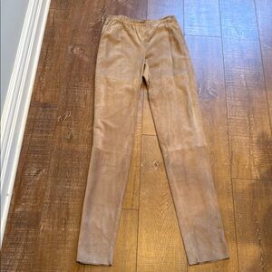 Vintage Celine Suede Straight Leg Pants NWT